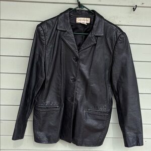 90’s Jones New York Leather Jacket
